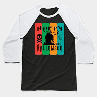 Happy Spooky Halloween Baseball T-Shirt